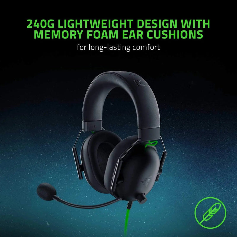 Razer BlackShark V2 Headset - Prático