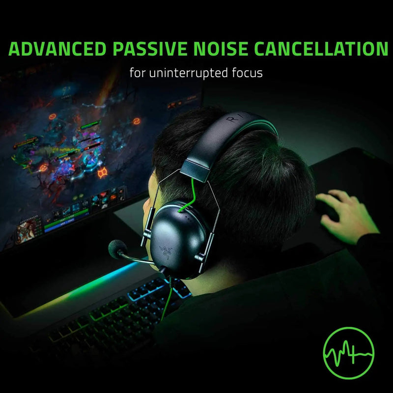 Razer BlackShark V2 Headset - Prático