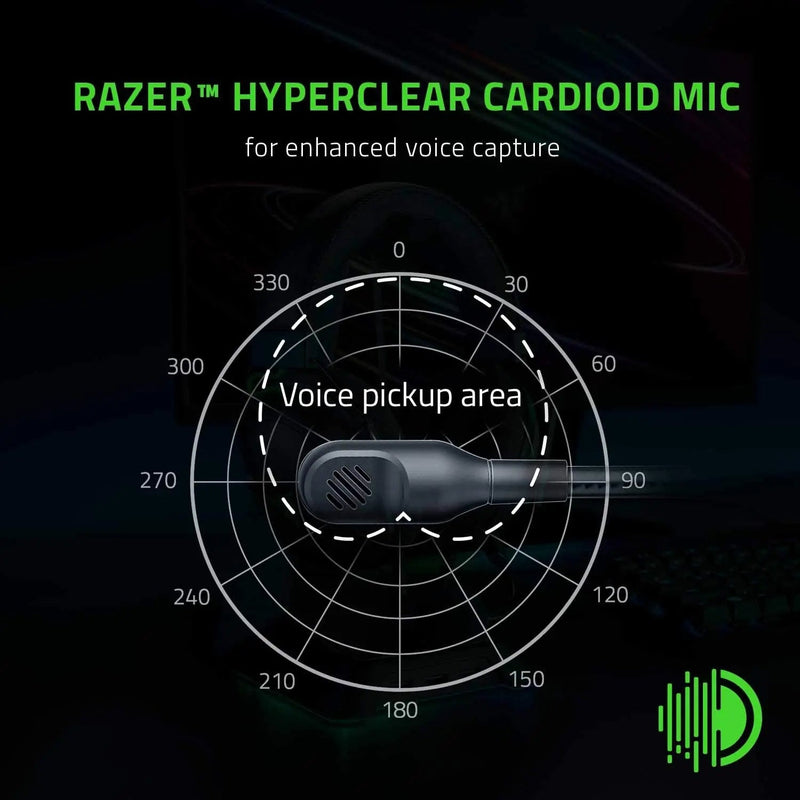 Razer BlackShark V2 Headset - Prático