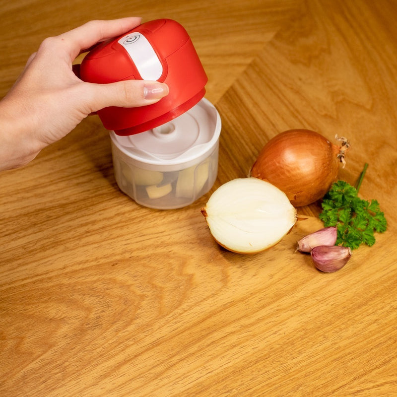 123Útil Mini Moedor Elétrico Alho Cebola Sem Fio Usb Processador