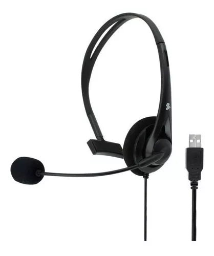 5+ Fone Headset Home Office Telemarketing Callcenter Usb