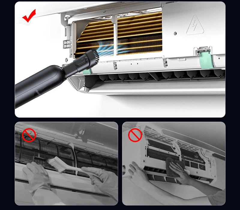 Aspirador Portátil Sem Fio Alta Potência - CarClean+ [FRETE GRÁTIS]