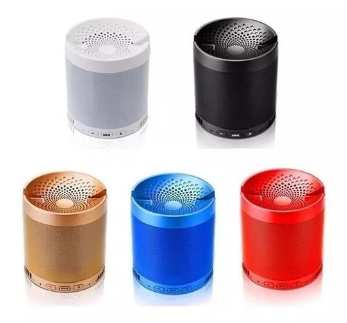 123 IMPORTS Caixa De Som Multifuncional Wireless Speaker Celular Tablet Cor Dourado